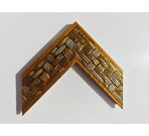 0078-1105 15 6X1,3 MOLDURA LARGA DOURADO TRABALHADO